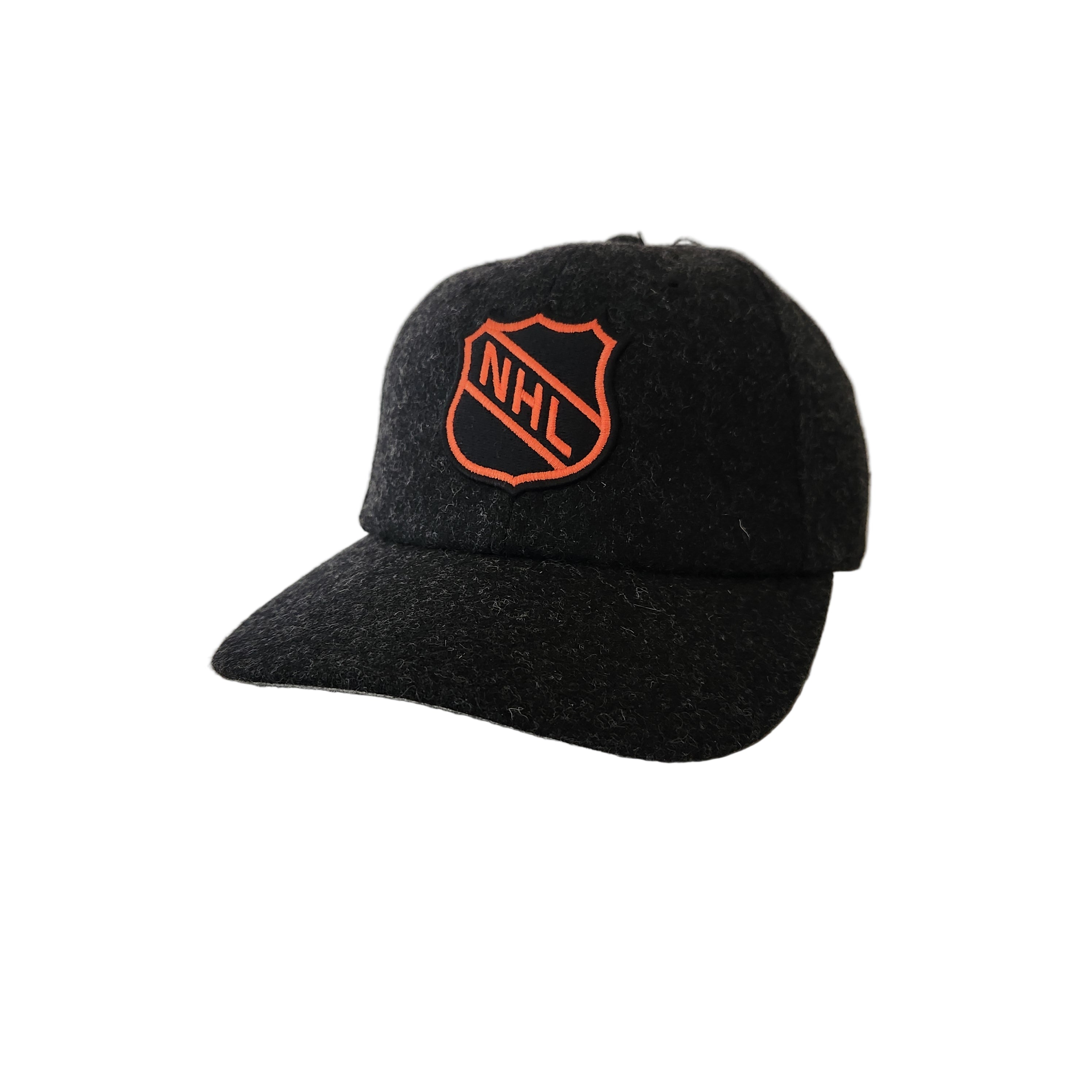 Original Six NHL American Needle Men's Black Archive Legend Adjustable Hat