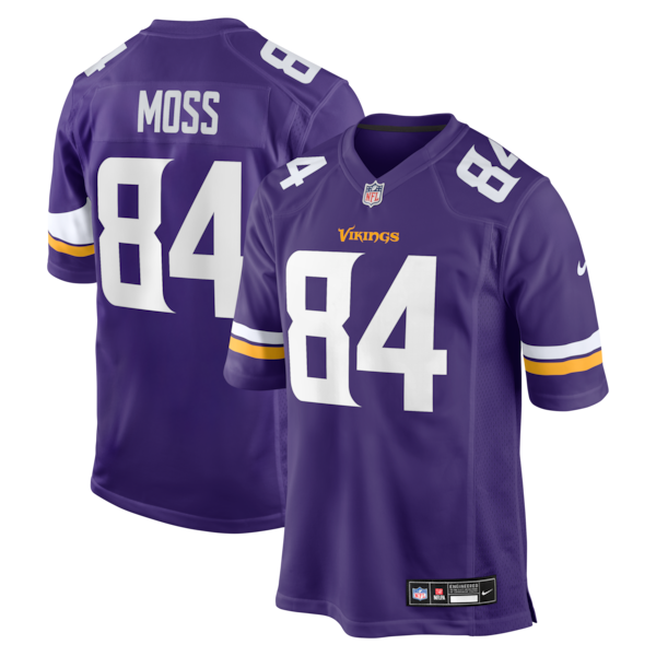 Randy Moss Minnesota Vikings NFL Nike Men's Purple Classic Limited Jersey