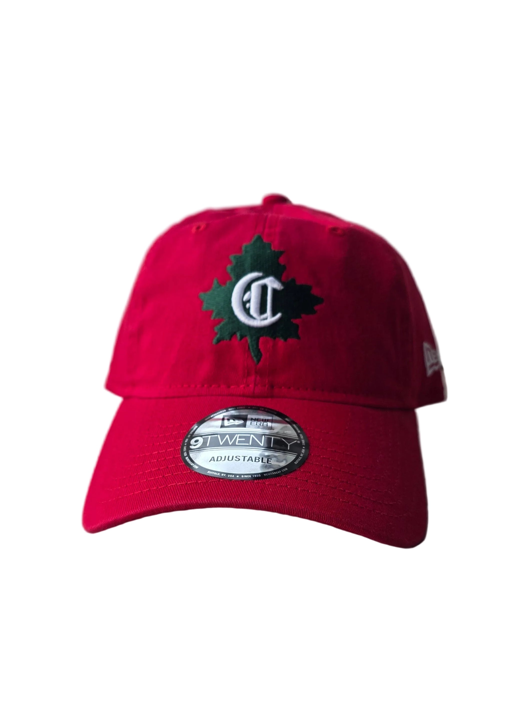 Montreal Canadiens NHL New Era Men's Scarlet 9Twenty Core Classic 1910 Logo Adjustable Hat