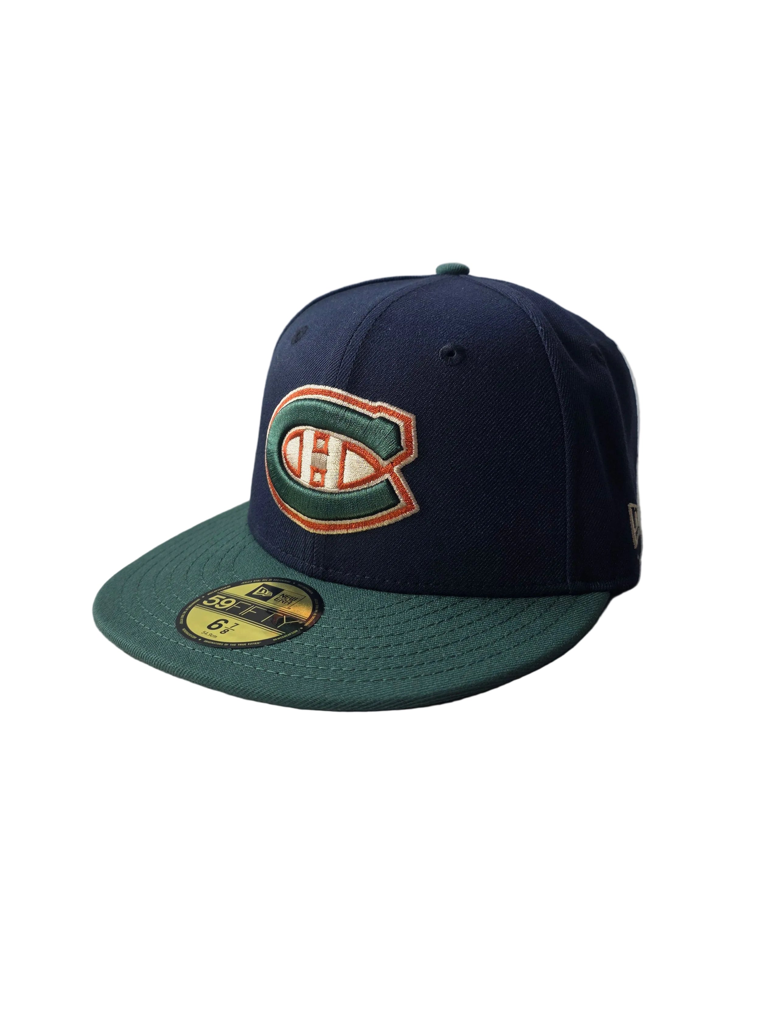 Montreal Canadiens NHL New Era Men's Navy/Green 59Fifty 2009 All Star Game Fitted Hat