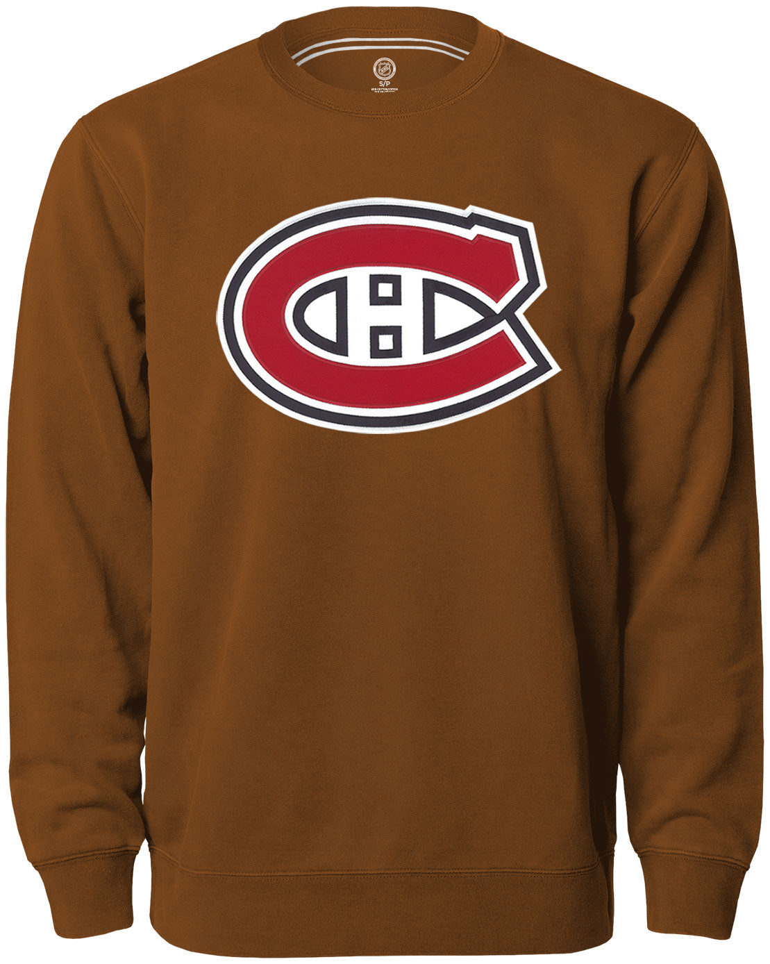 Montreal Canadiens NHL Bulletin Men's Dune Twill Logo Express Crew Sweater