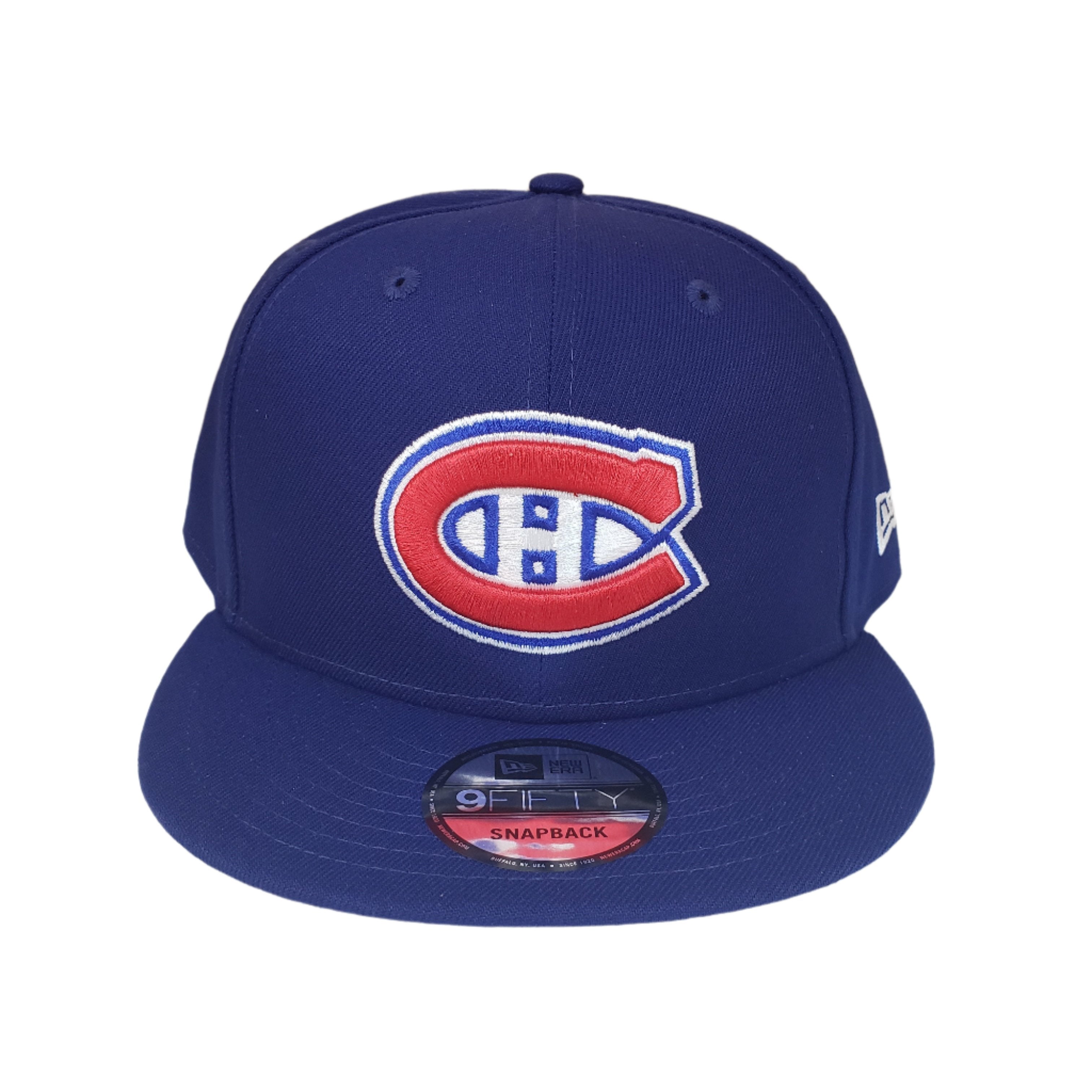 Montreal Canadiens NHL New Era Men's Royal Blue 9Fifty Basic Snapback