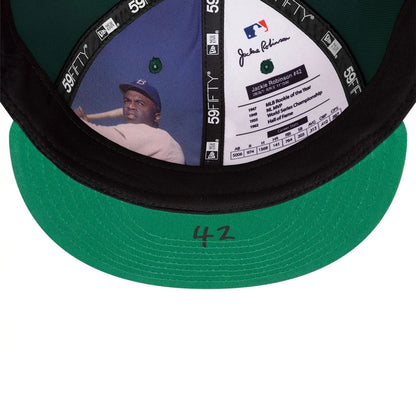 New York Yankees MLB New Era Men's Navy 59Fifty Jackie Robinson Day 2026 Side Patch Fitted Hat