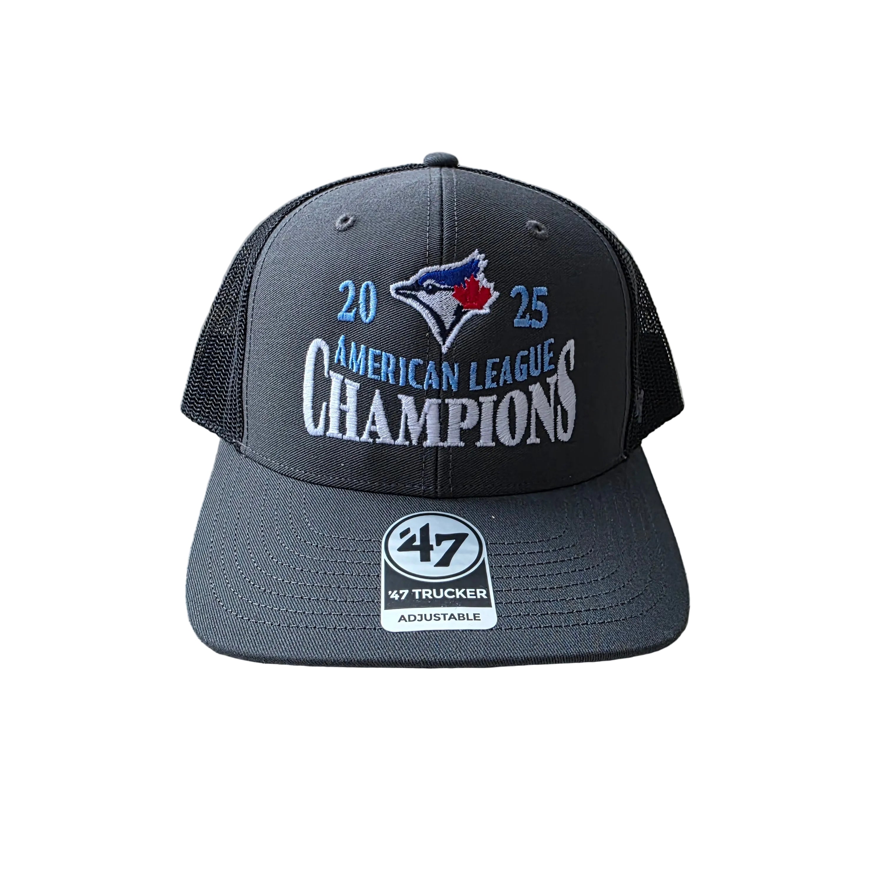 Toronto Blue Jays MLB 47 Brand Men's Royal 2025 ALCS Champions Trucker Adjustable Hat