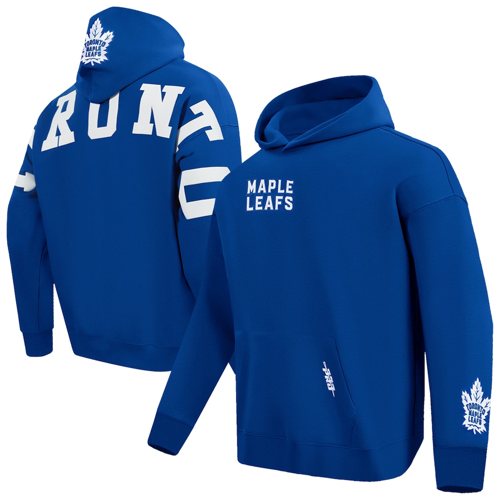 Toronto Maple Leafs NHL Pro Standard Men's Royal Blue Wingspan Pullover Hoodie