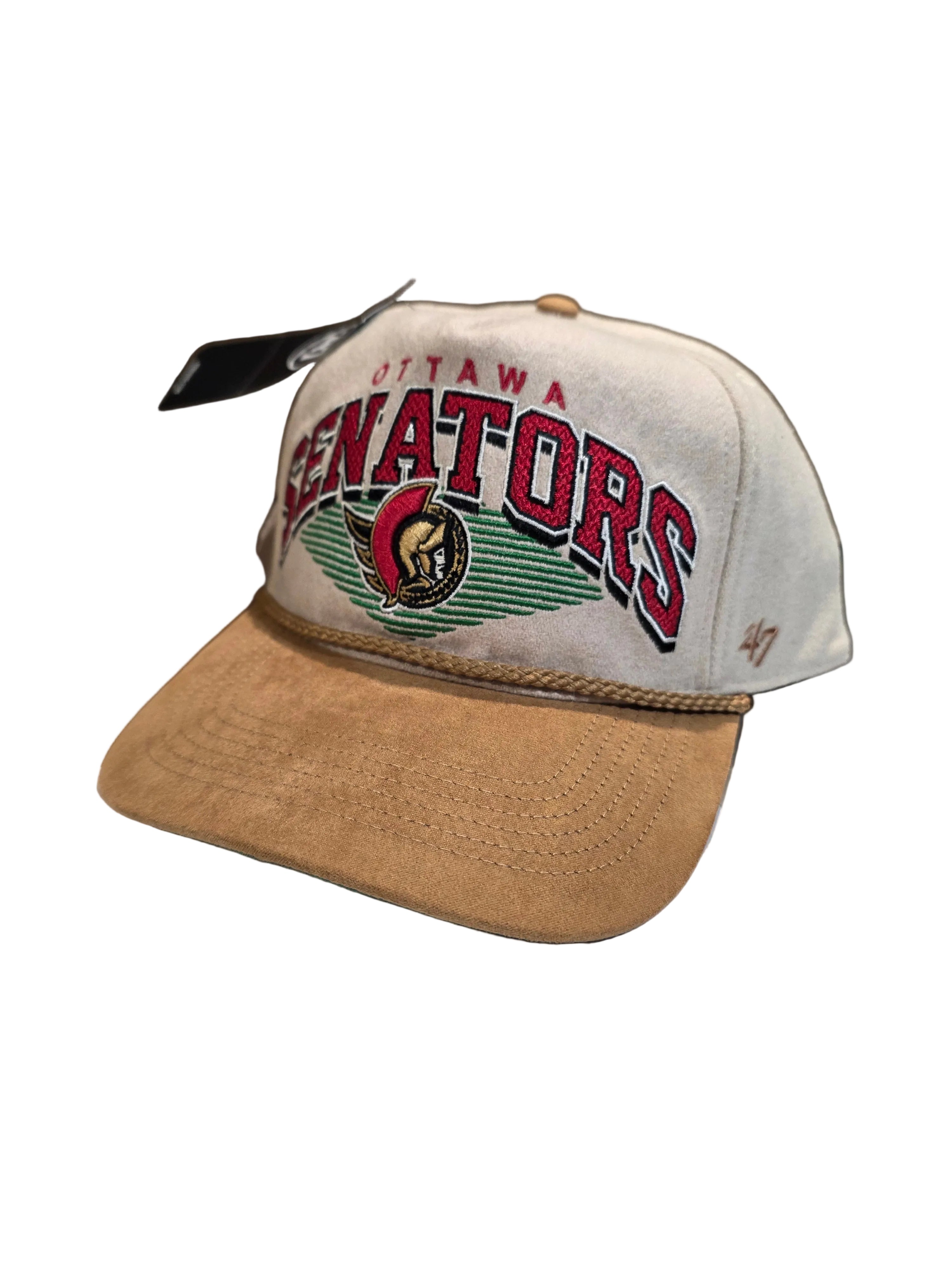 Ottawa Senators NHL 47 Brand Men's Pomona Wool Rope Hitch Snapback Hat