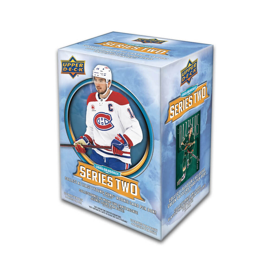 NHL Upper Deck 2025-2026 Hockey Cards Series 2 Blaster