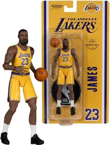 Lebron James Los Angeles Lakers NBA McFarlene's Sportspick Articulated Action Figure Toy