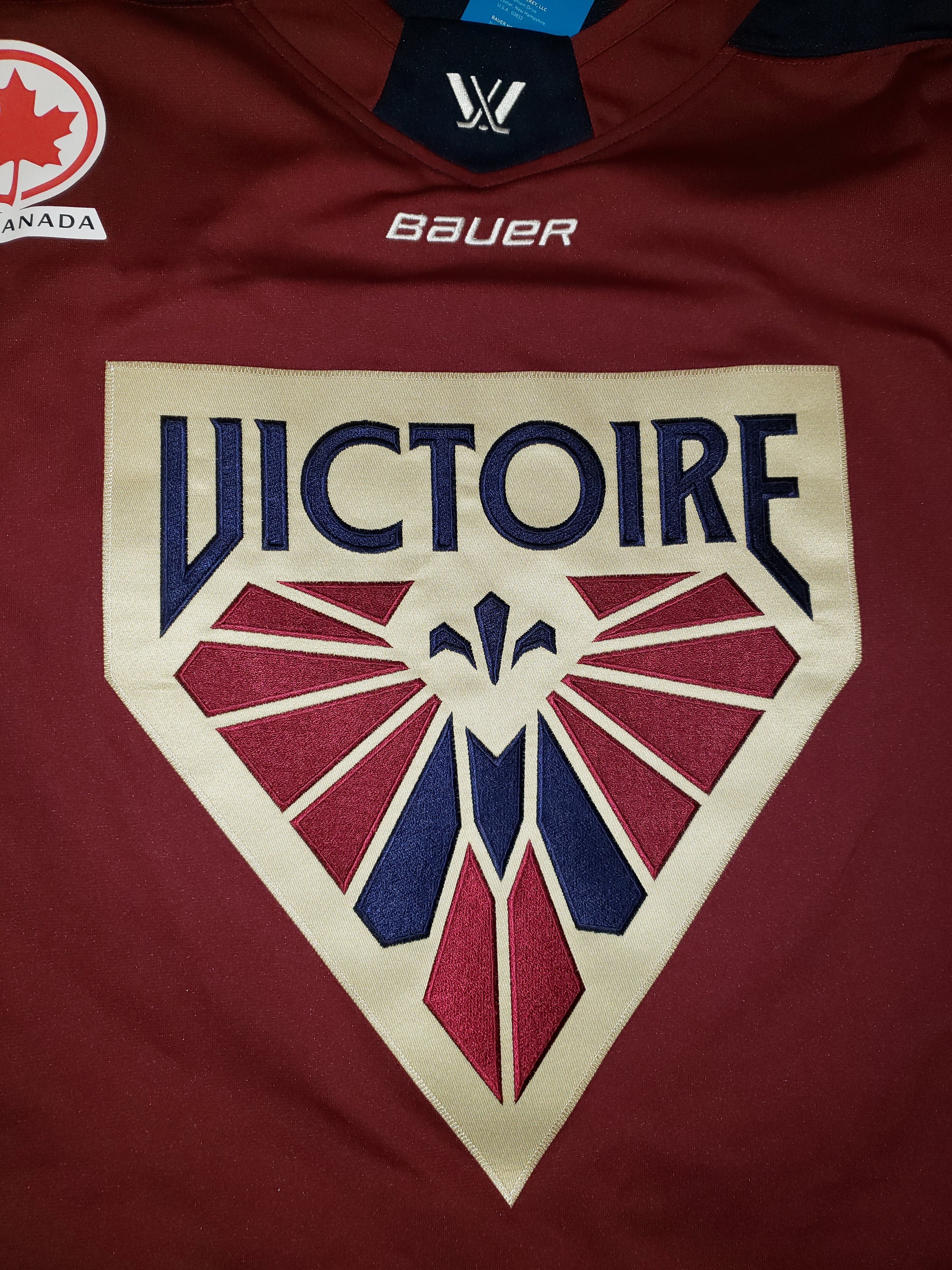 Maillot réplique unisexe marron PWHL Bauer de Montréal