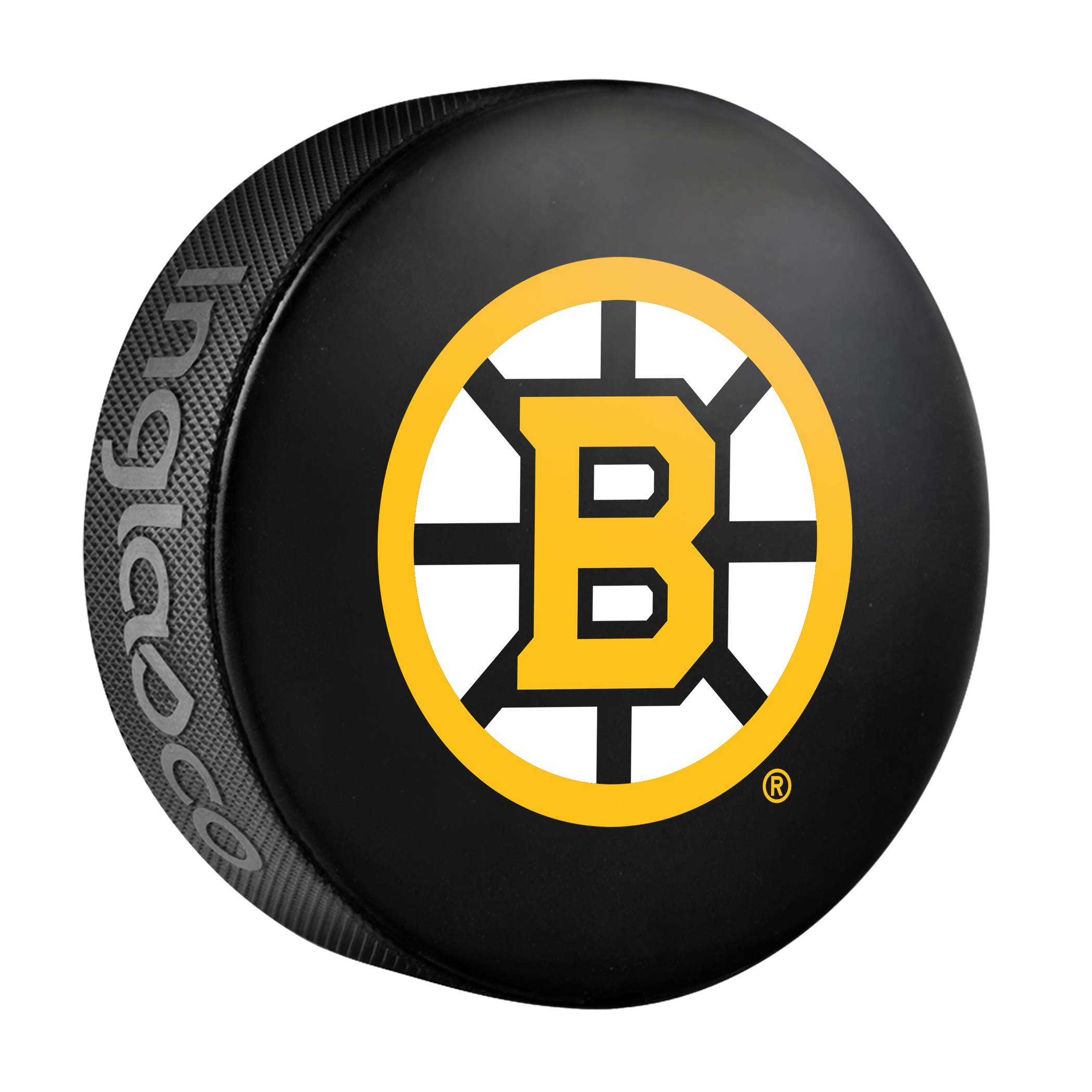 Rondelle de hockey souvenir de base Inglasco de la LNH des Bruins de Boston