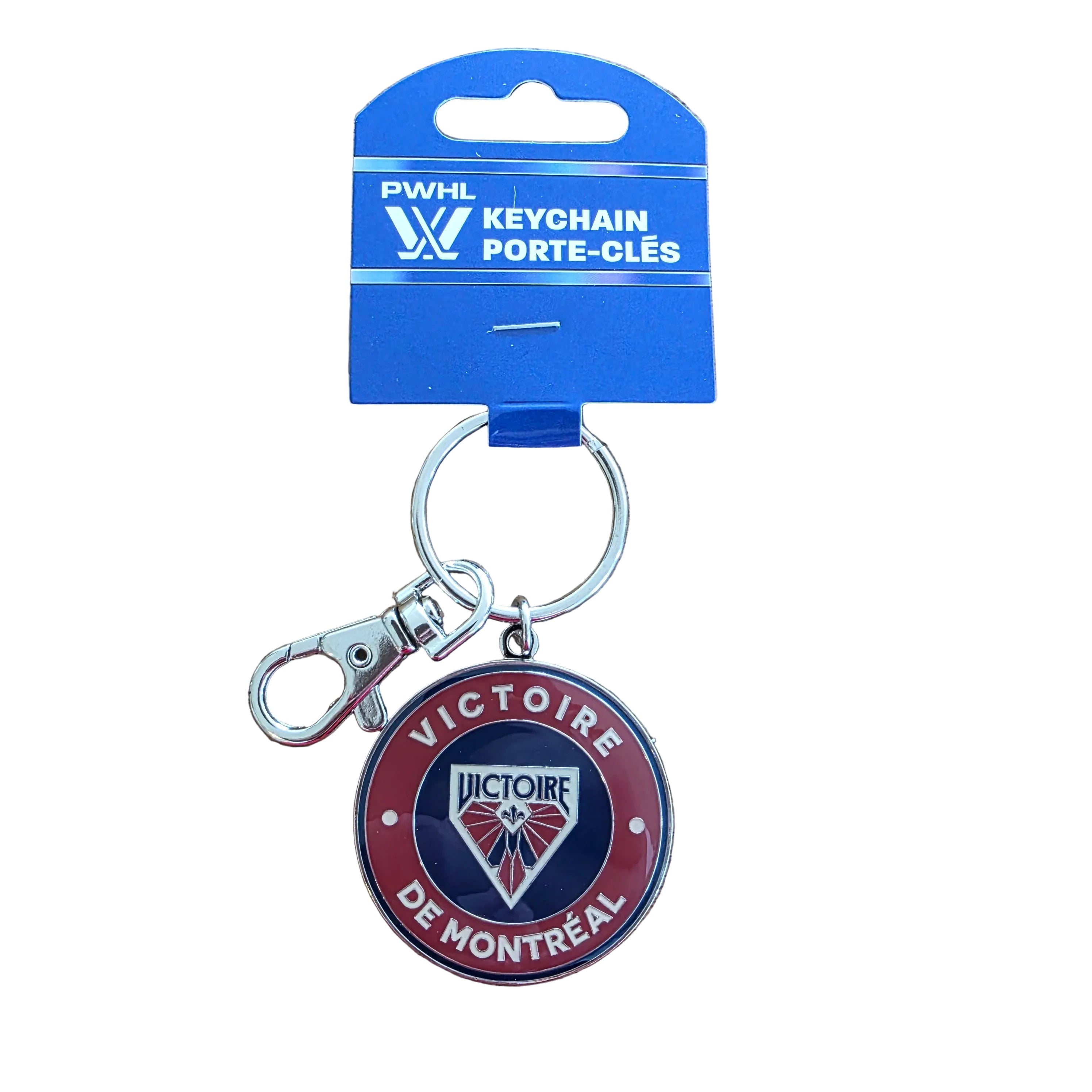 Montreal Victoire PWHL TSV Team Logo Keychain