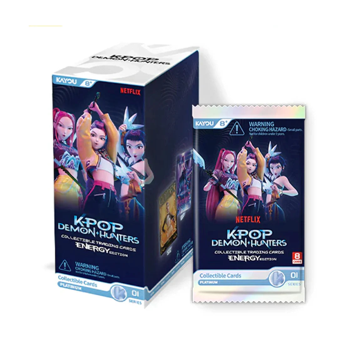 Kayou KPop Demon Hunters World Tour Collectible Trading Cards Energy Edition Blaster Box