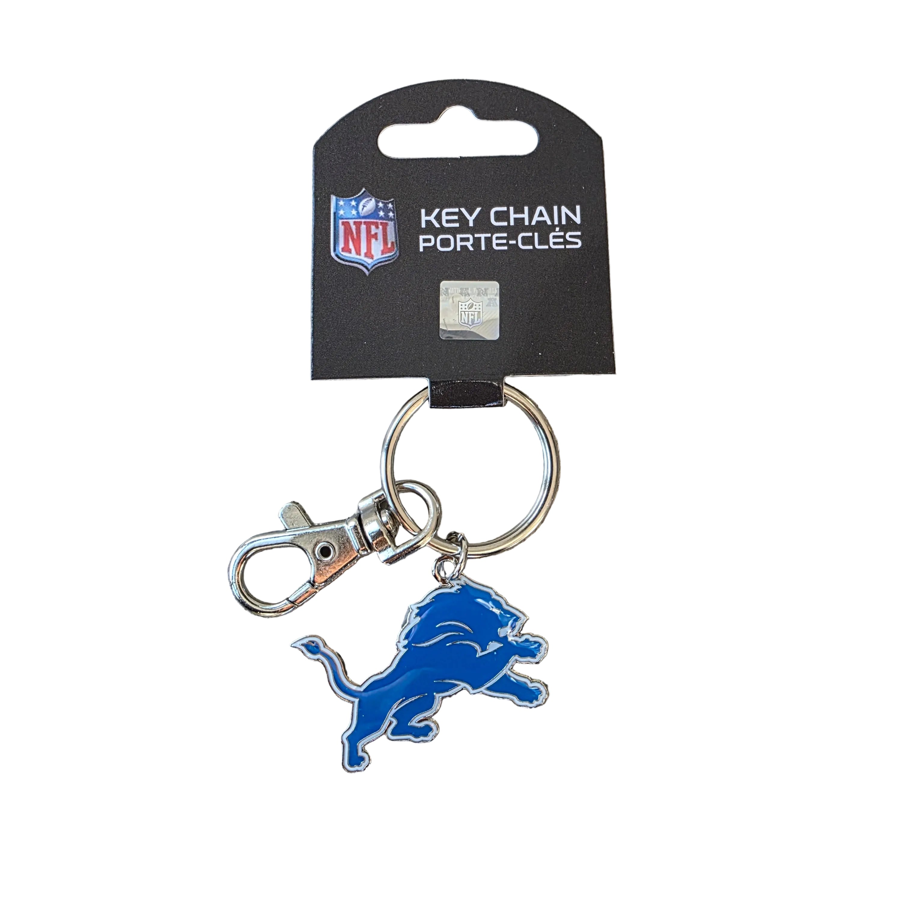Detroit Lions NFL TSV Team Logo Keychain