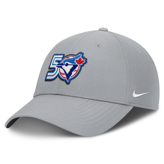 Toronto Blue Jays MLB Nike 50th Anniversary Men's Wolf Grey Club Cap
