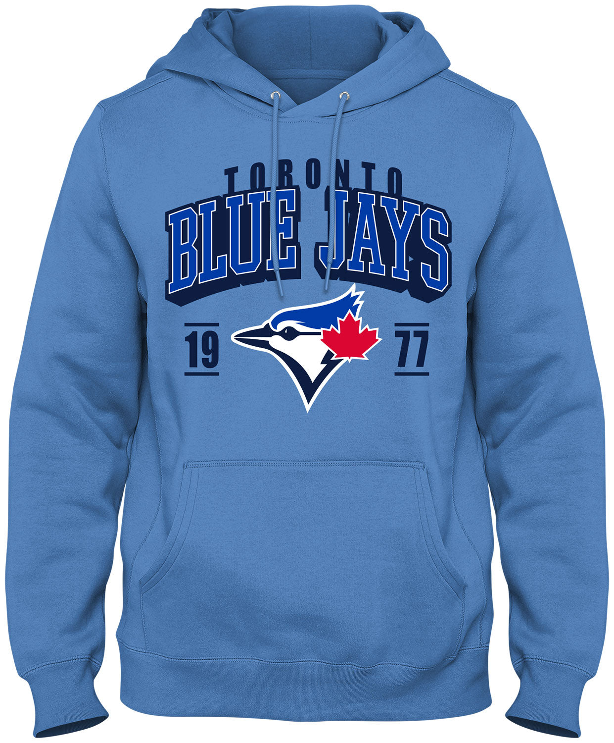 Toronto Blue Jays MLB Bulletin Men's Light Blue Crandelle Hoodie