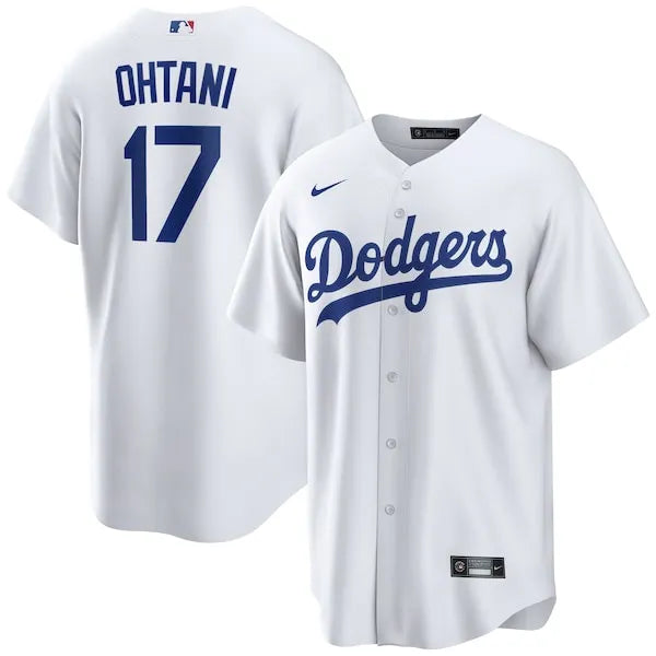 Shohei Ohtani Los Angeles Dodgers MLB Nike Men's White Home Replica Jersey