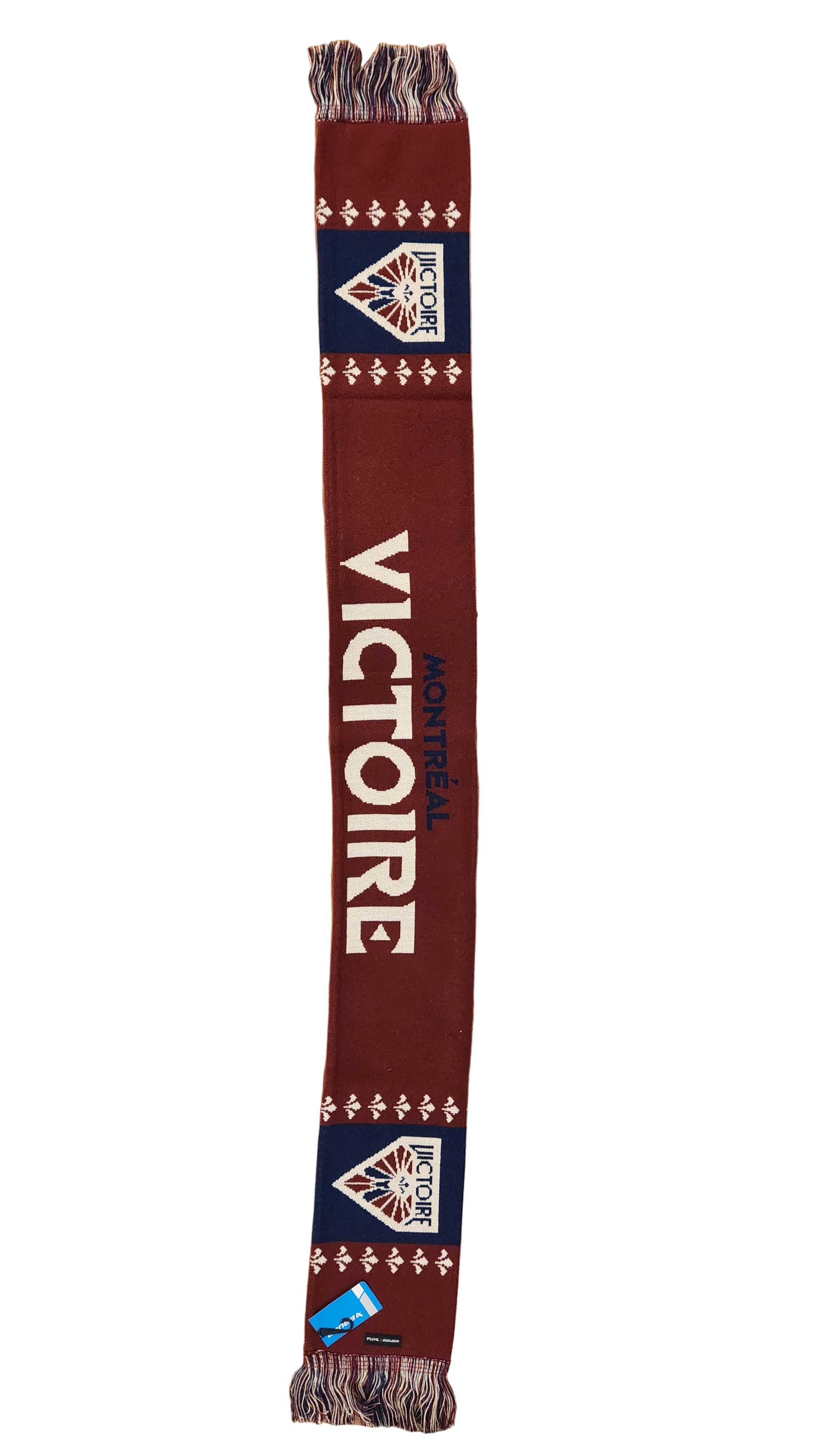 Montreal Victoire PWHL Bauer Unisex Maroon Authentic Team Scarf