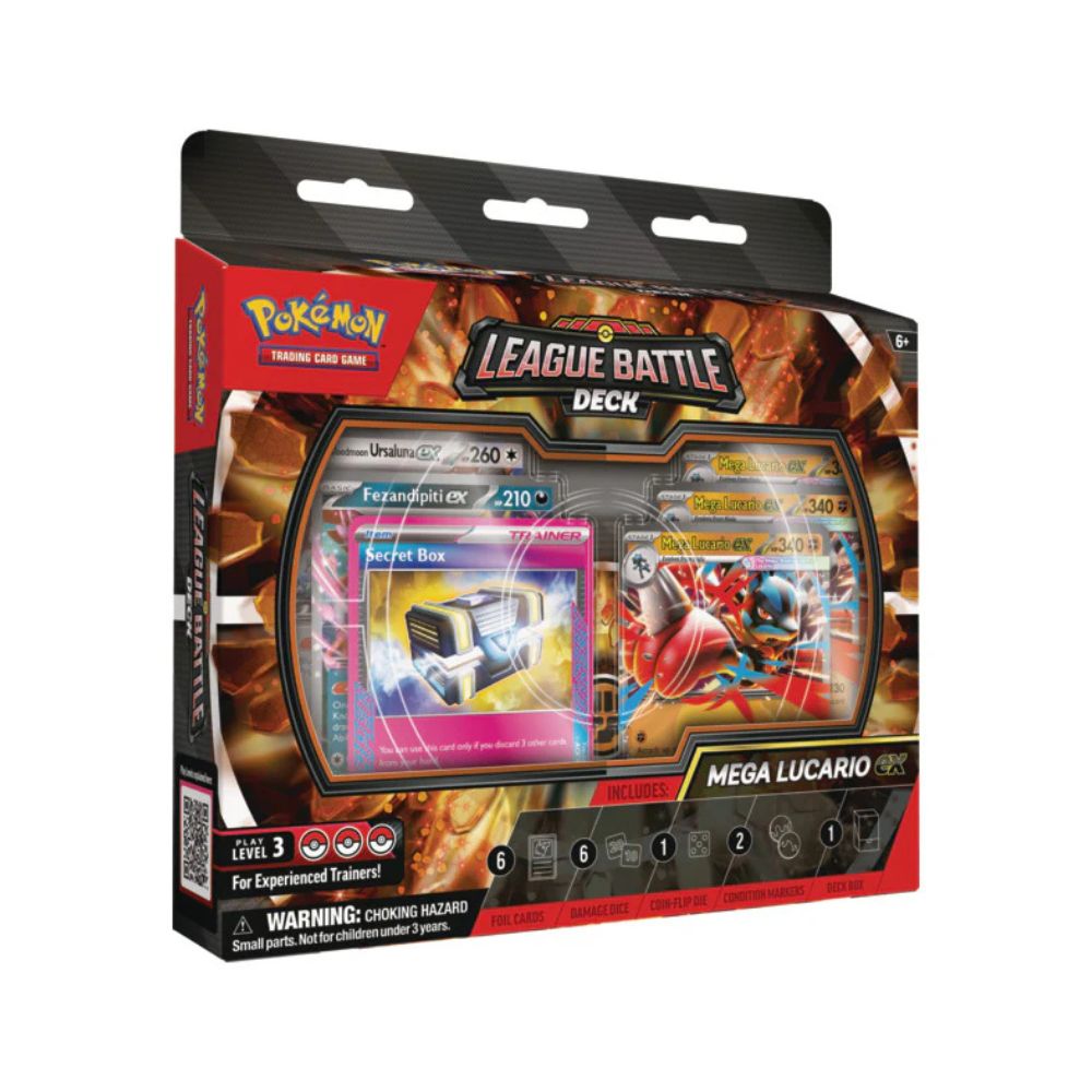 Pokémon TCG Mega Evolution Mega Lucario ex League Battle Deck
