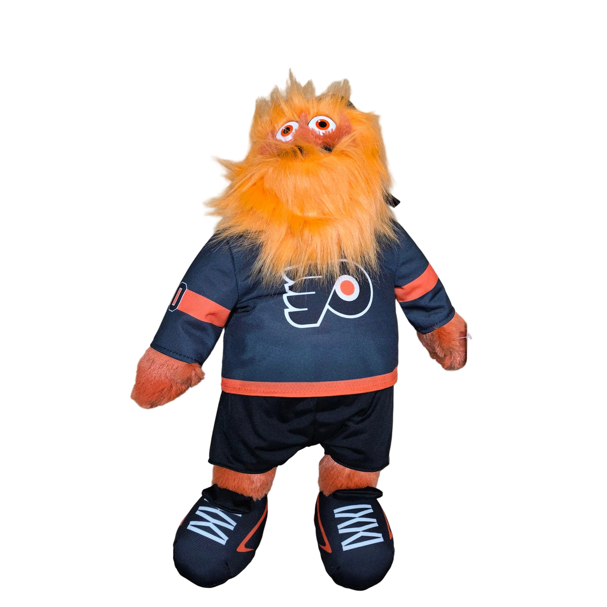 Gritty Philadelphia Flyers NHL Stuffed Animal House 15" Black Jersey Plush Mascot