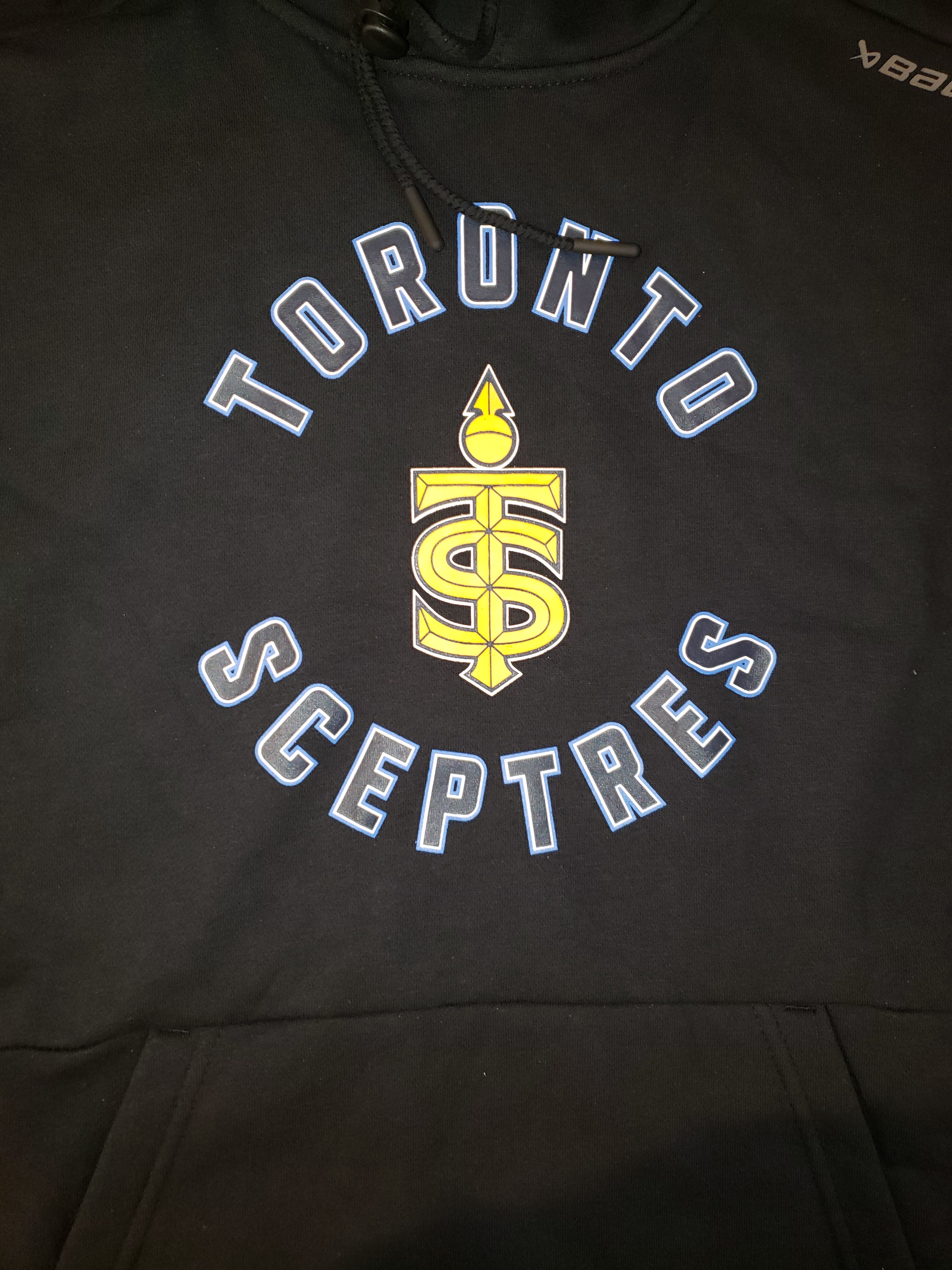 Toronto Sceptres PWHL Bauer Unisex Black Ultimate Pullover Hoodie