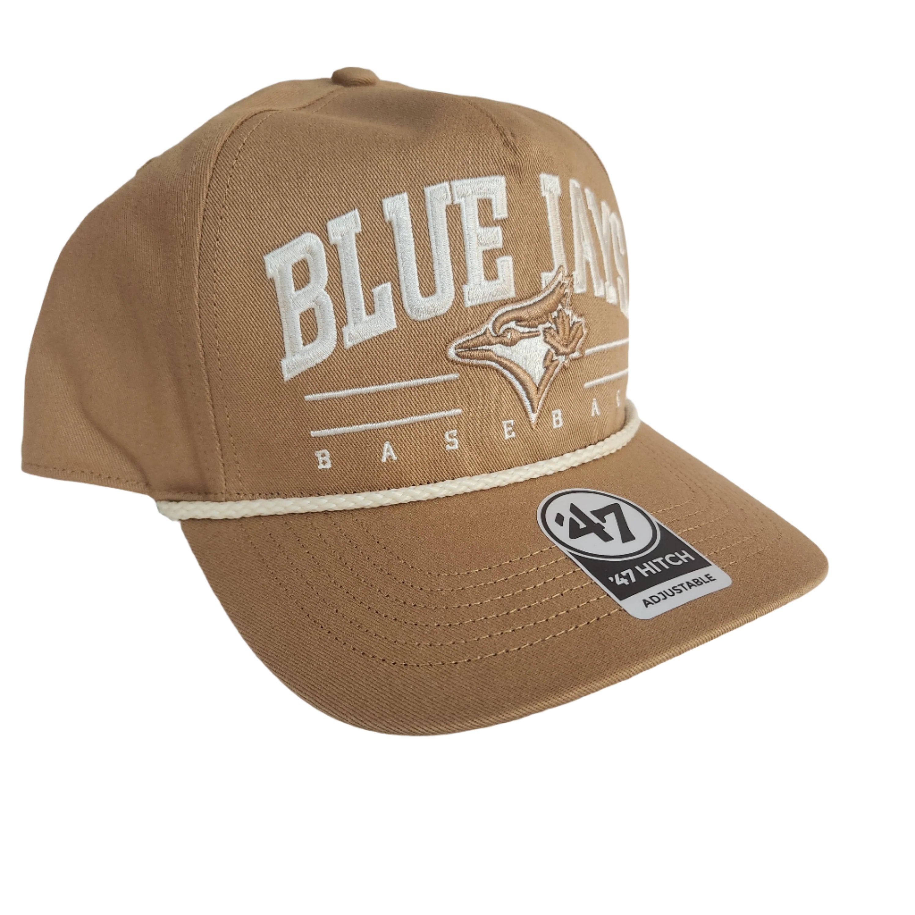 Casquette ajustable avec corde Dune Roscoe pour homme de la marque MLB 47 des Blue Jays de Toronto