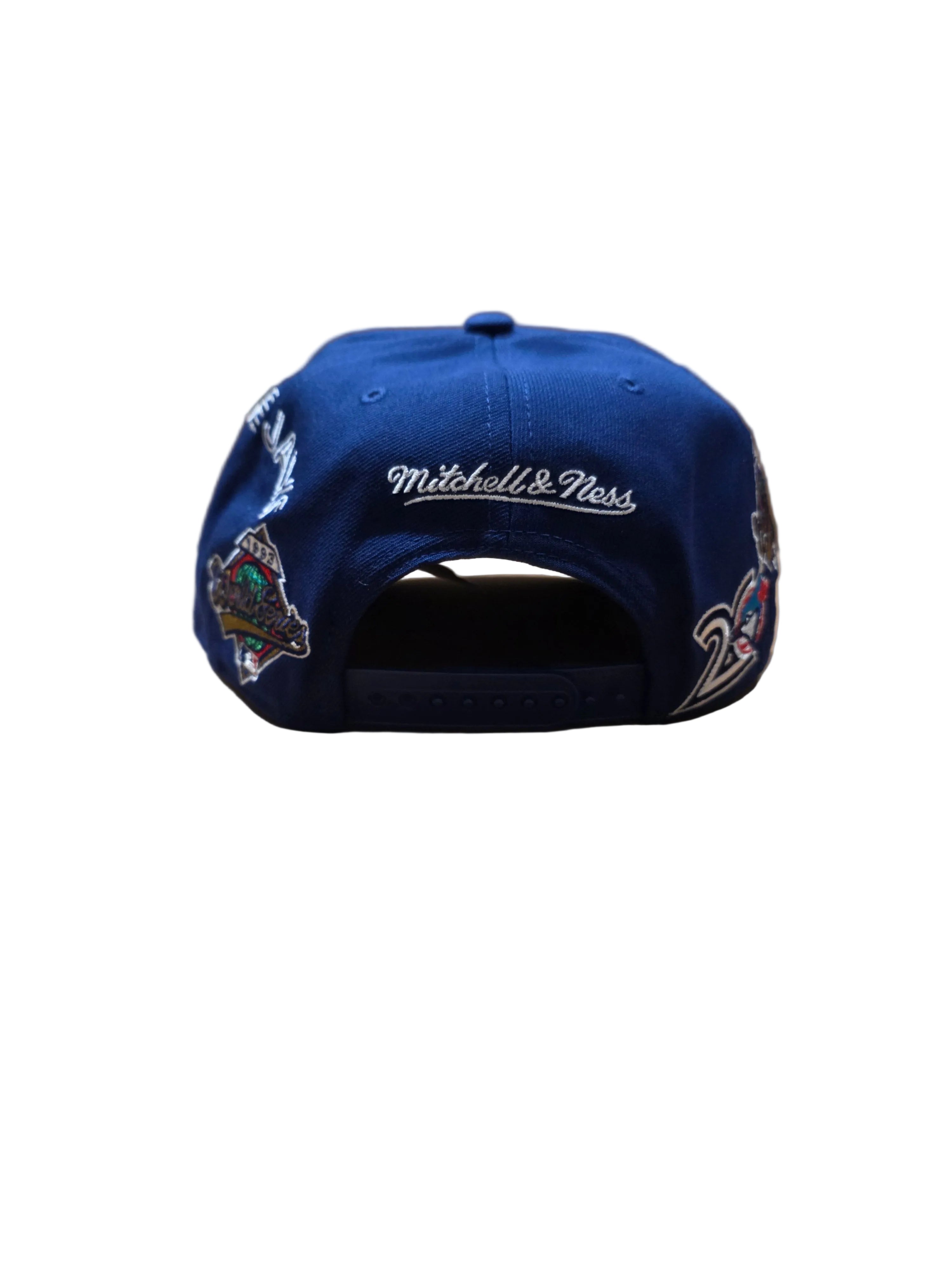 Toronto Blue Jays MLB Mitchell & Ness Men's Royal Historical Pro Pinch Fit Snapback Hat