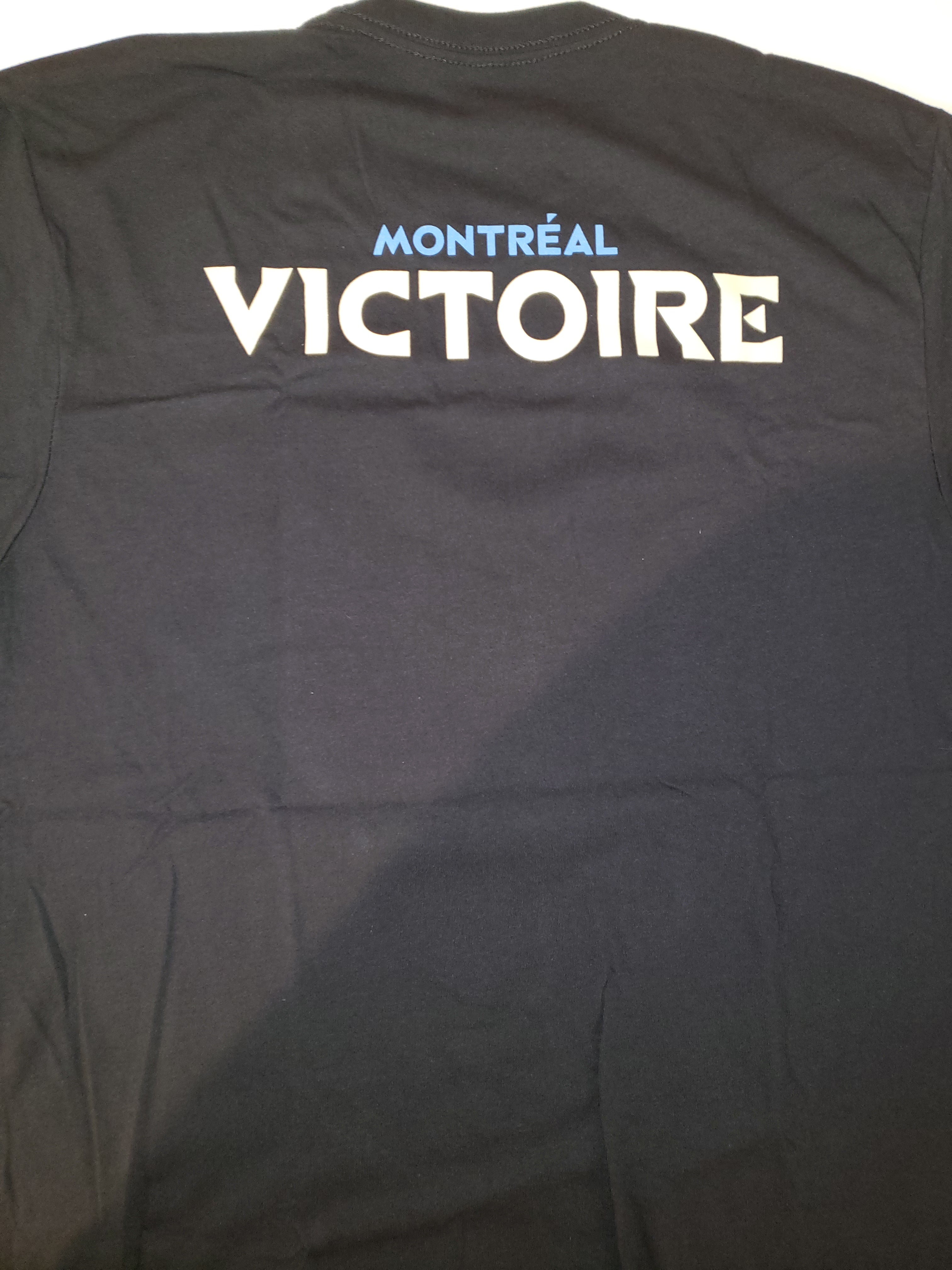 Montreal Victoire PWHL Bauer Unisex Black Graphic Logo T-Shirt