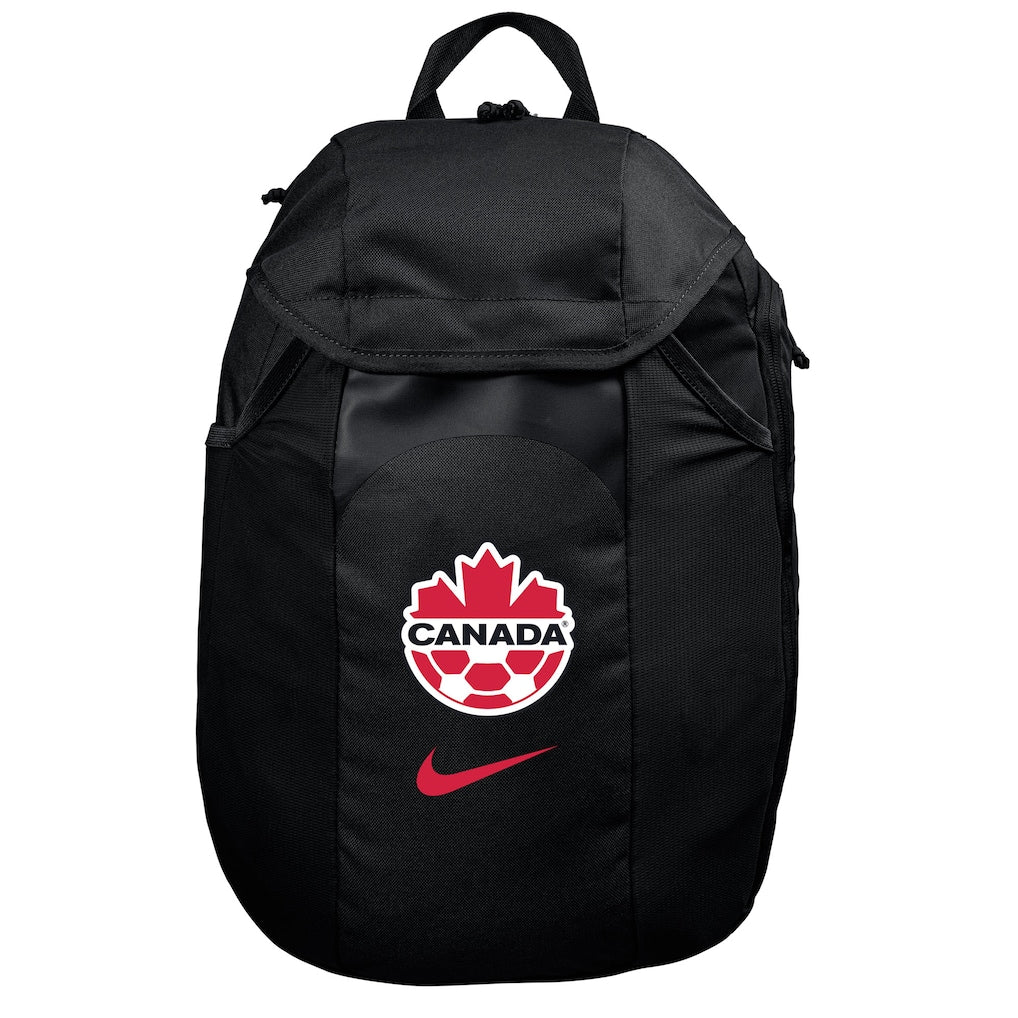 Canada Soccer FIFA Nike Unisex Academy Black Backpack