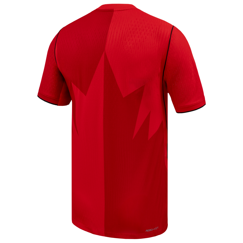 Canada Soccer FIFA Nike Men's Red 2026 Home Match Authentic Jersey