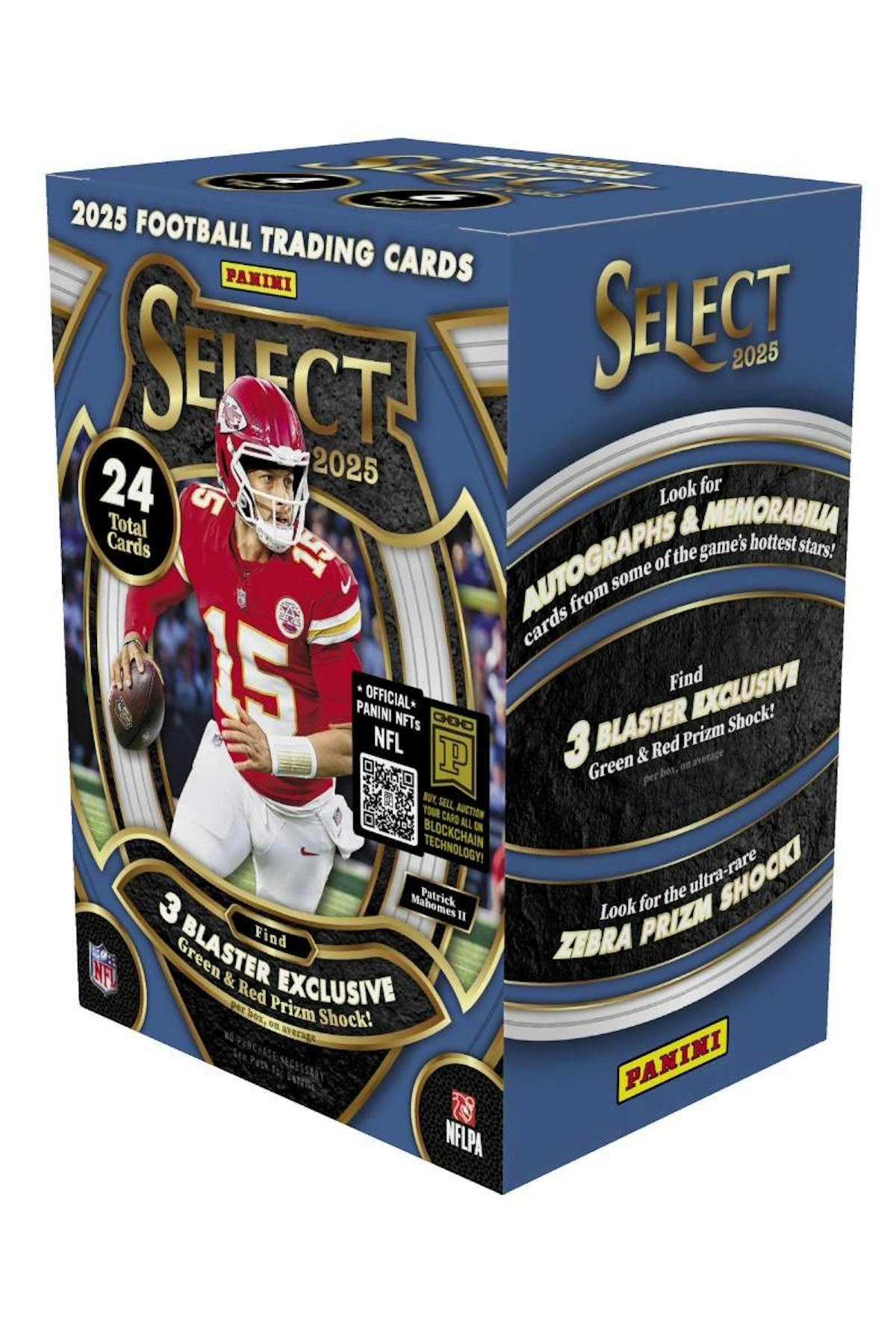 NFL 2025 Panini Select Football Hobby Blaster Box Trading Cards