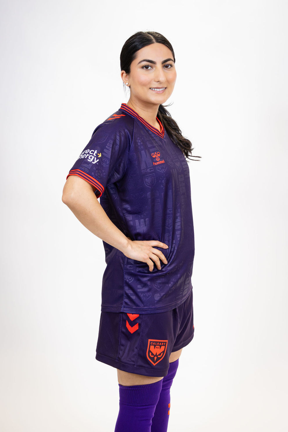 Calgary Wild NSL Hummel Unisex Purple 2026 Home Replica Jersey