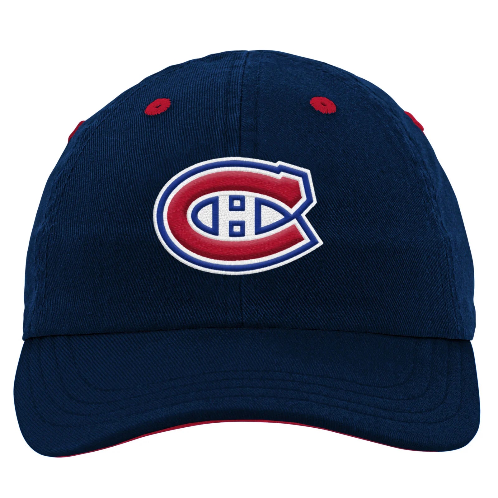 Casquette souple bleu marine Outerstuff pour bébé des Canadiens de Montréal de la LNH