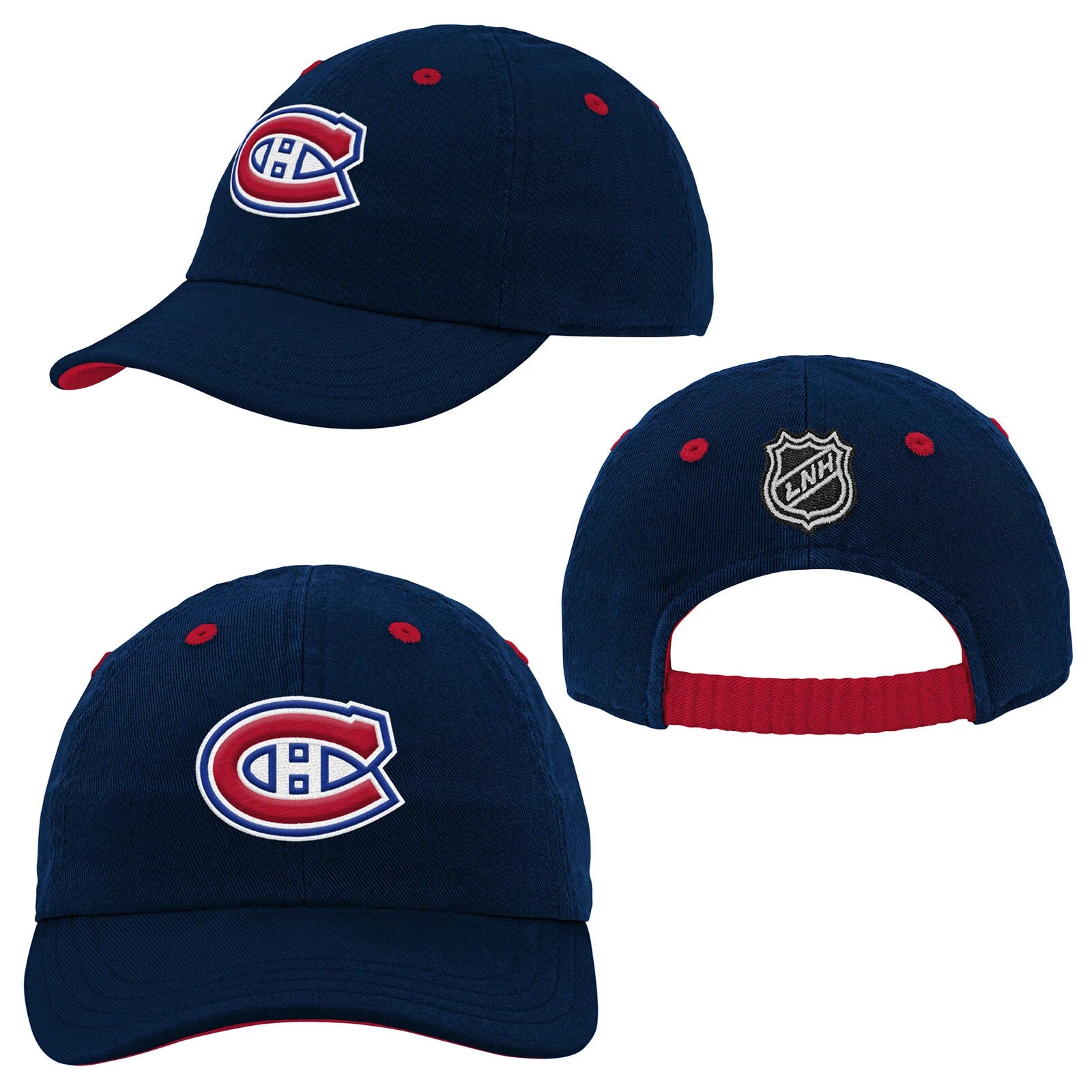 Montreal Canadiens NHL Outerstuff Infant Navy Slouch Hat