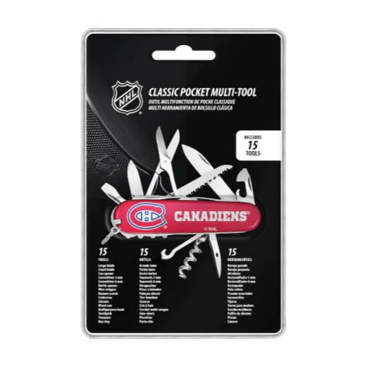 Montreal Canadiens NHL TSV Classic Pocket Multi Tool