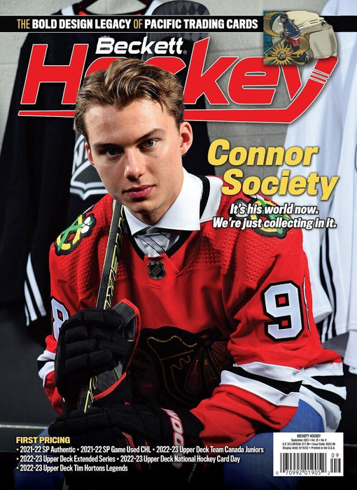 Beckett Hockey NHL September 2023 Hockey Card Price Guide Magazine