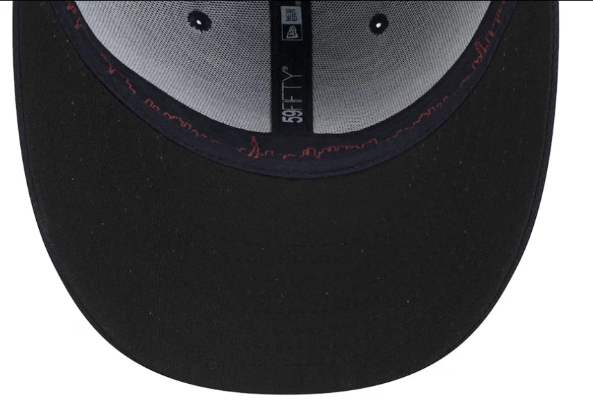 Toronto Blue Jays MLB New Era Men's Navy 59Fifty Low Profile 2024 City Connect Fitted Hat