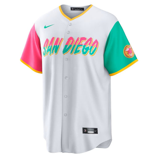 San Diego Padres MLB Nike Men's White 2022 City Connect Replica Jersey
