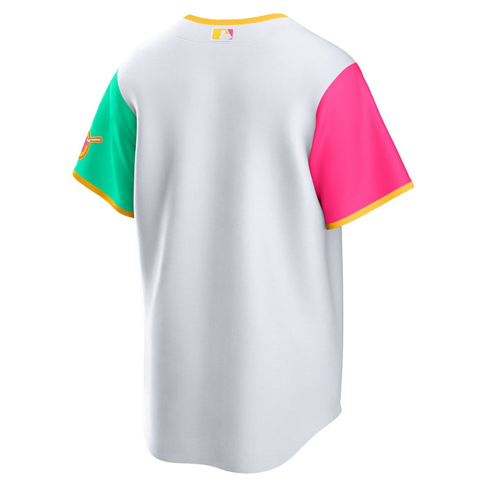 Nike Miami Marlins MLB Men's Replica Baseball Shirt White T770