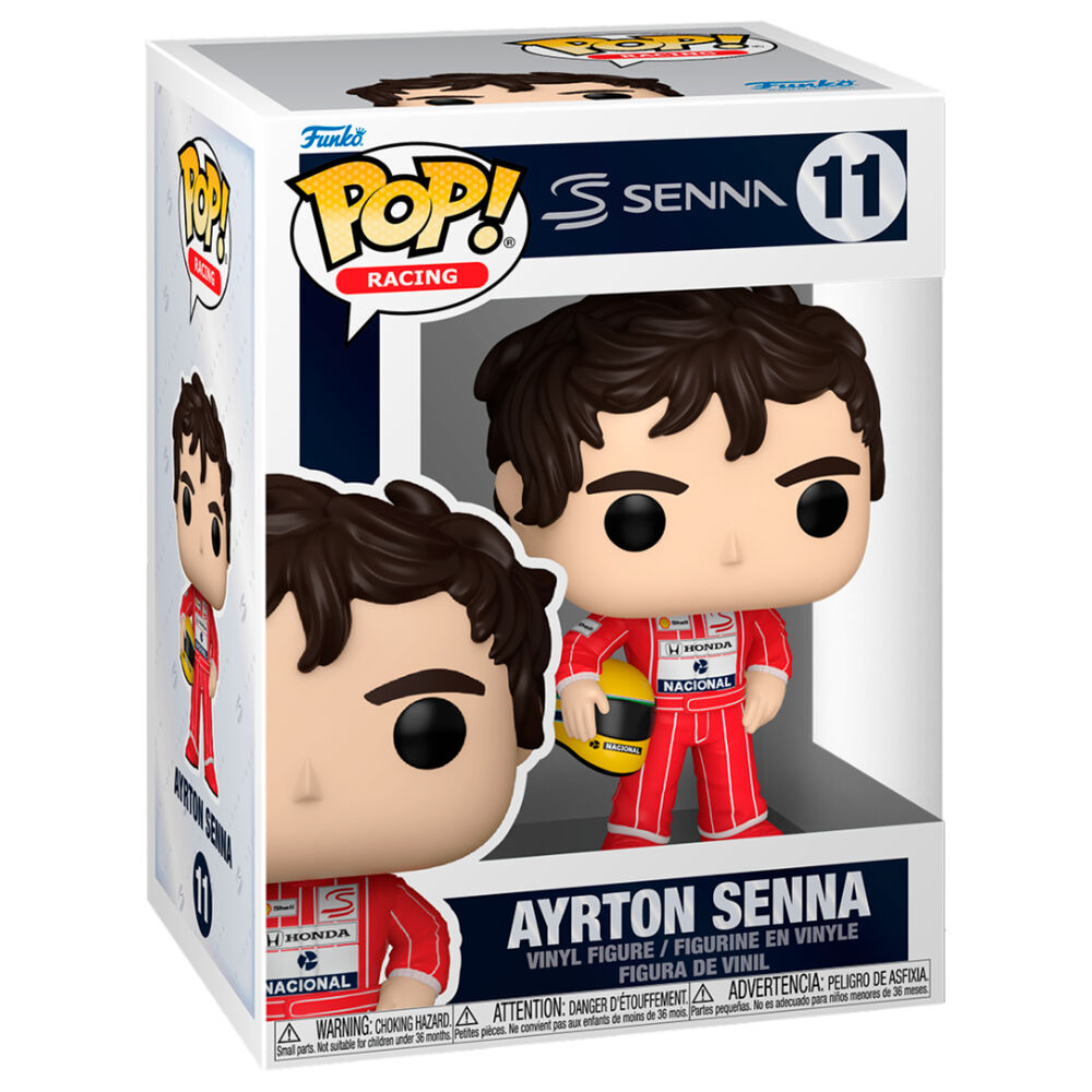 Ayrton Senna McLaren Formula 1 Funko POP Racing Vinyl Figure #11