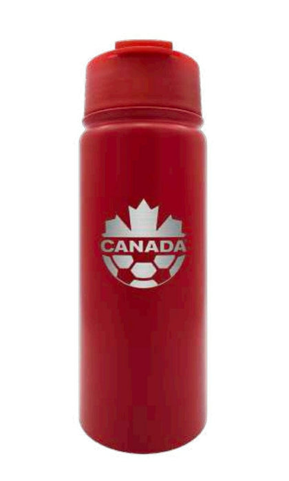 Soccer Canada TSV 18oz Red Executive Water Bottle