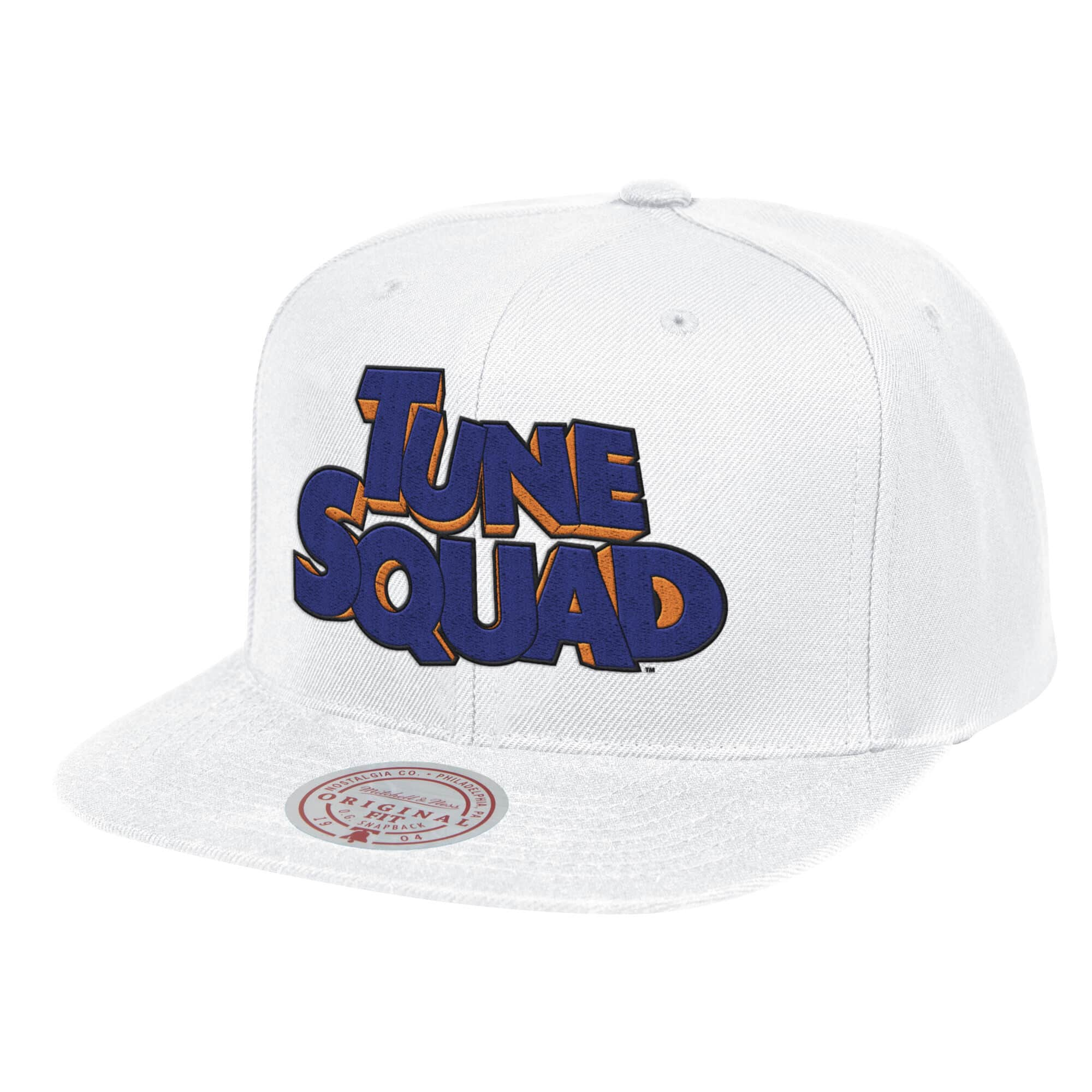 Space Jam 2 Mitchell & Ness Men's White Tune Squad Snapback