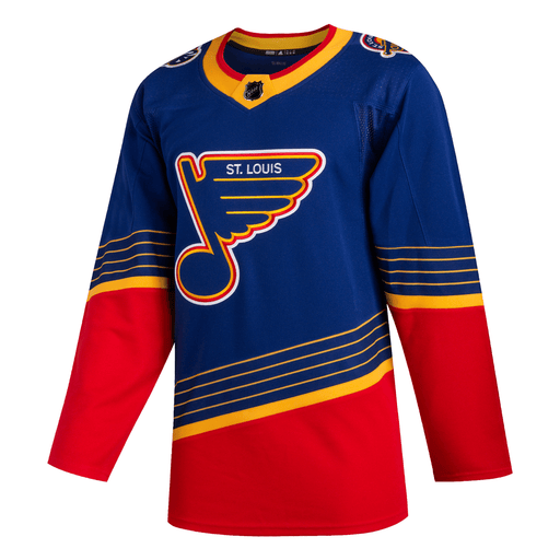 Customizable St Louis Blues Adidas Primegreen Authentic NHL Hockey Jersey