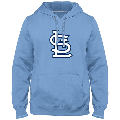 St. Louis Cardinals MLB Bulletin Men's Light Blue Express Twill Logo Hoodie