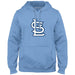 St. Louis Cardinals MLB Bulletin Men's Light Blue Express Twill Logo Hoodie