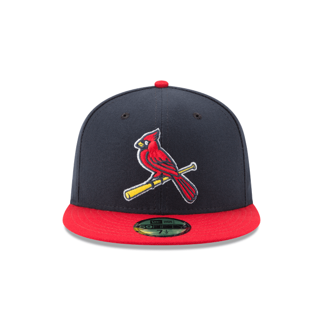 St. Louis Cardinals MLB New Era Men's Navy 59Fifty Authentic Collectio —
