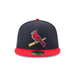 St. Louis Cardinals MLB New Era Men's Navy 59Fifty Authentic Collection Alternate Fitted Hat