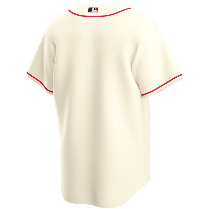 St. Louis Cardinals MLB Nike Men's Cream Cooperstown Replica