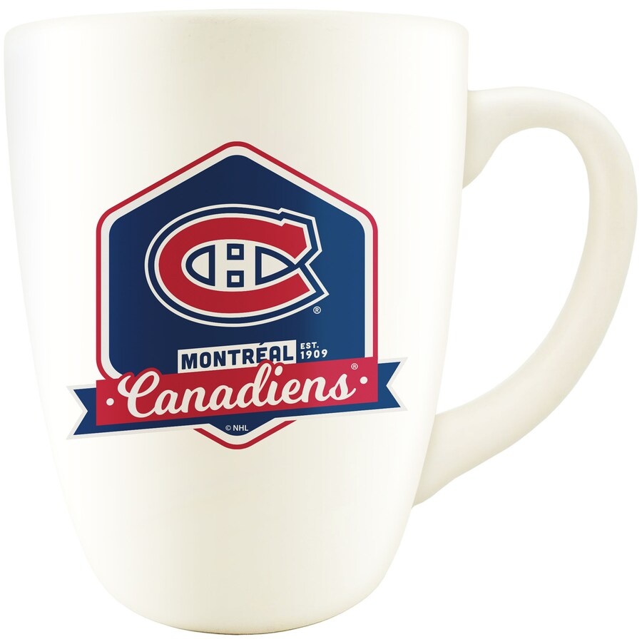 Tasse à dîner rétro 14 oz des Canadiens de Montréal NHL TSV avec ensemble de chaussettes