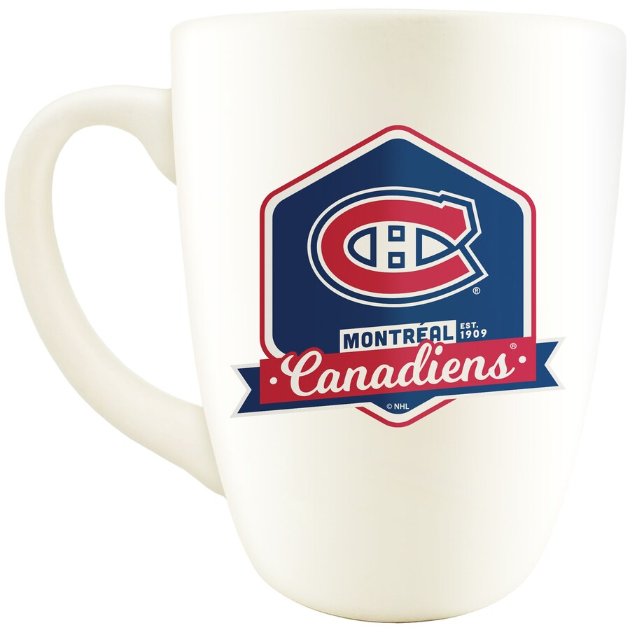 Tasse à dîner rétro 14 oz des Canadiens de Montréal NHL TSV avec ensemble de chaussettes