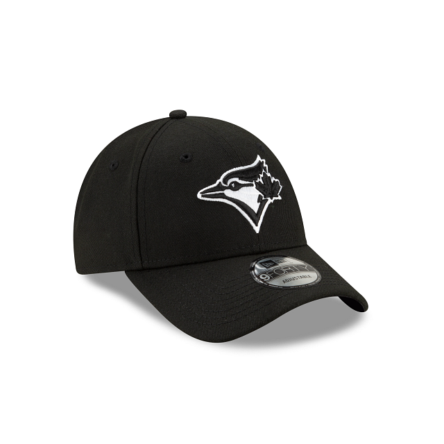 Toronto Blue Jays MLB New Era Men's Black 9Forty The League Adjustable Hat